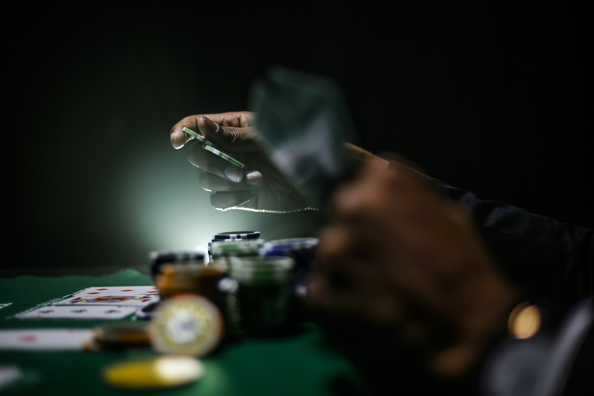 Casino lounge and gaming interior